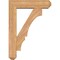 Ekena Millwork Balboa Craftsman Smooth Bracket w/ Offset Brace, Western Red Cedar, 7 1/2"W x 30"D x 42"H BKT0806X30X42BOA04SWR - alternate 3